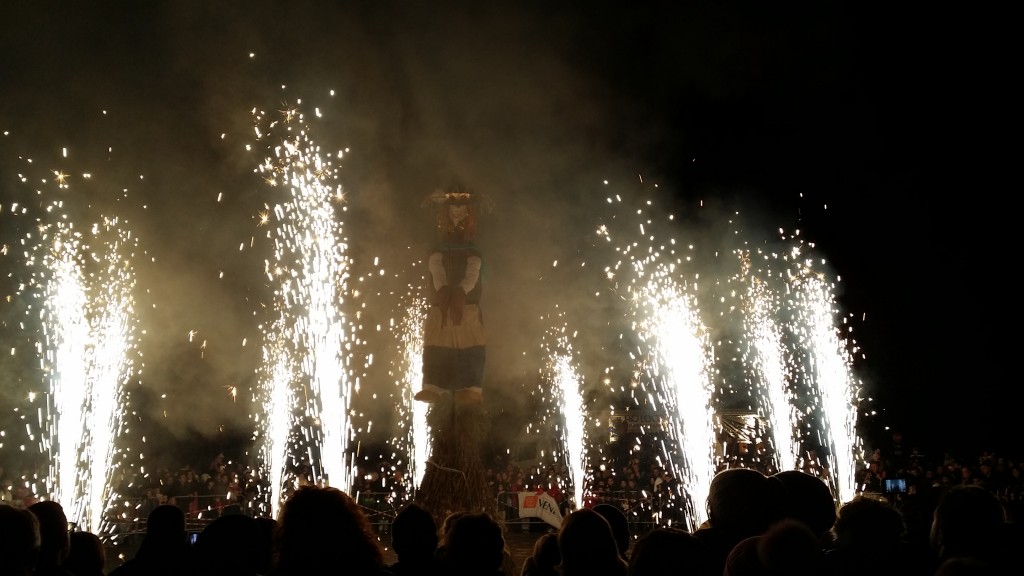 Fireworks in San Martino di Lupari