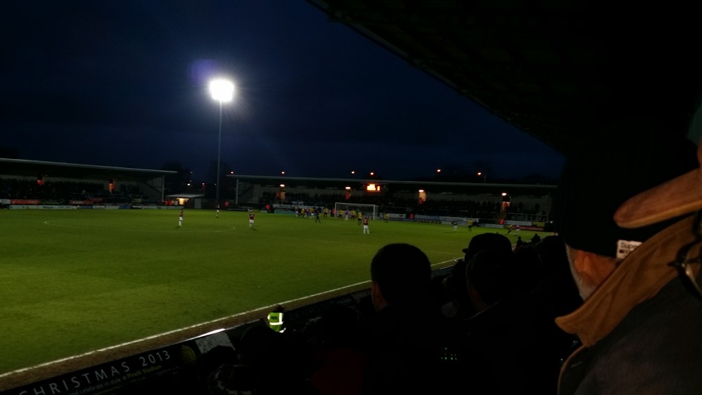 Burton Albion vs. Northampton Town - crowd sounds processed