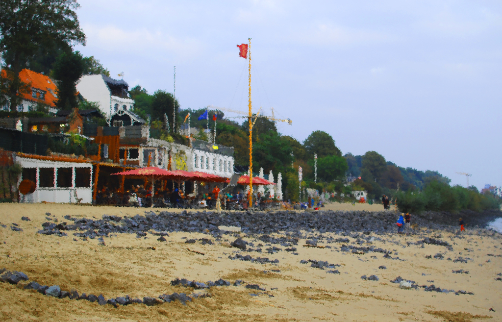 5.00 pm: Something sinister lurks beneath the River Elbe