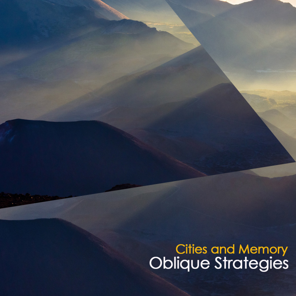 An album of highlights from our current Oblique Strategies sound project is released today. A selection of tracks that work together particularly well musically and and complement each other as part of an album, there's everything from pounding dub and beautiful piano pieces to early Pink Floyd-style ambient washes and vocal reconstructions of field recordings.