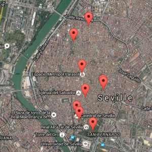 Seville sound map