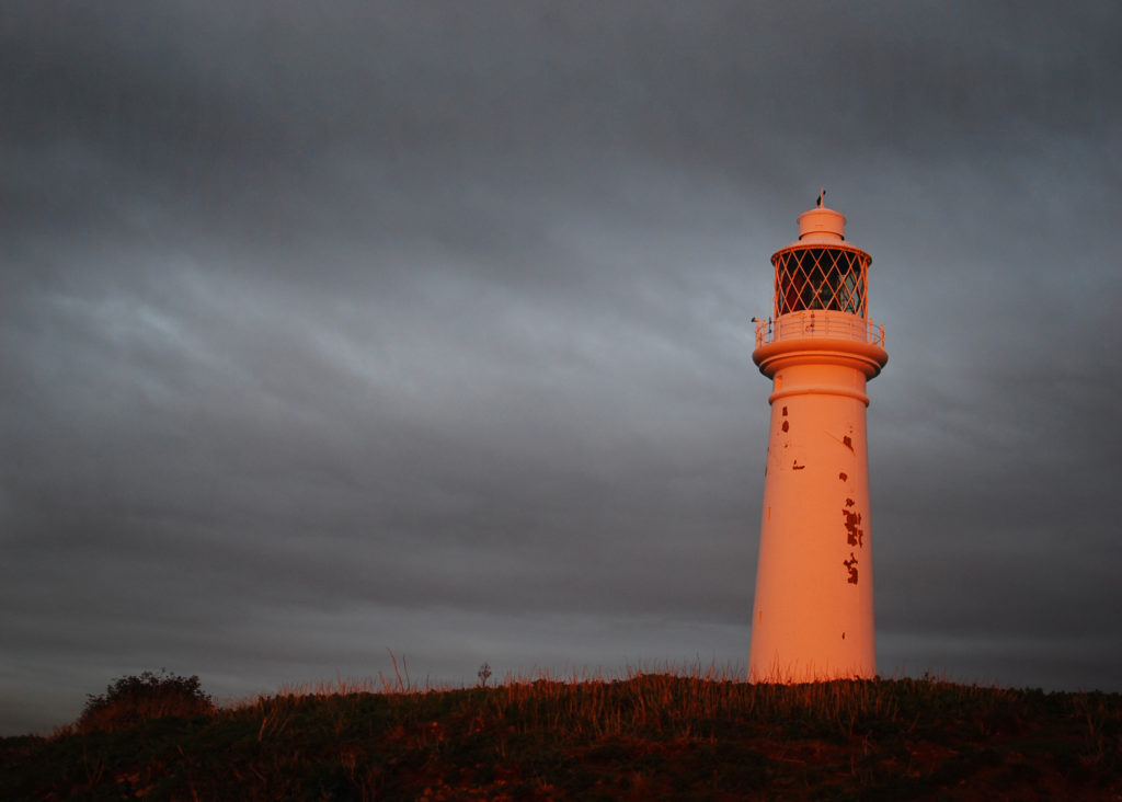 Flat Holm Island lighthouse