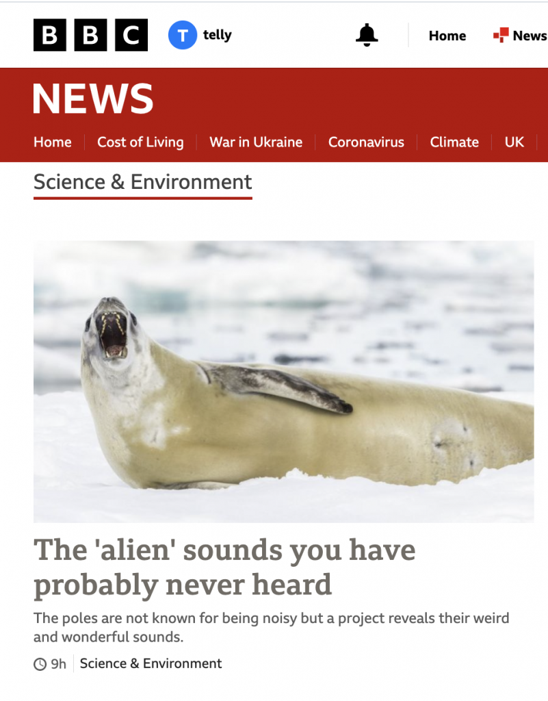Polar Sounds in the news