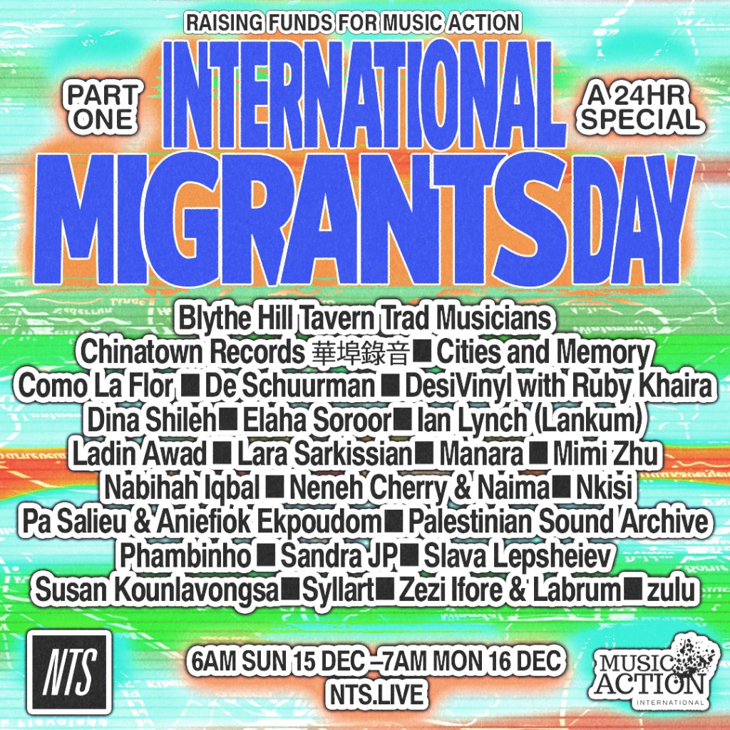 Migration Sounds on NTS Radio