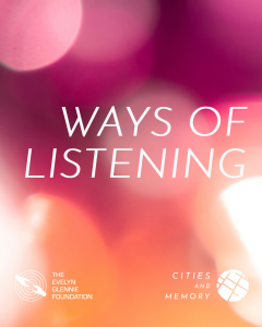 Ways of Listening promotional graphic